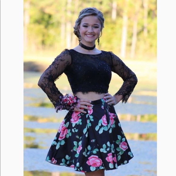 narianna homecoming dresses A-Line Sweetheart Navy Blue Ruffle Tiered Tulle Short Homecoming Dress